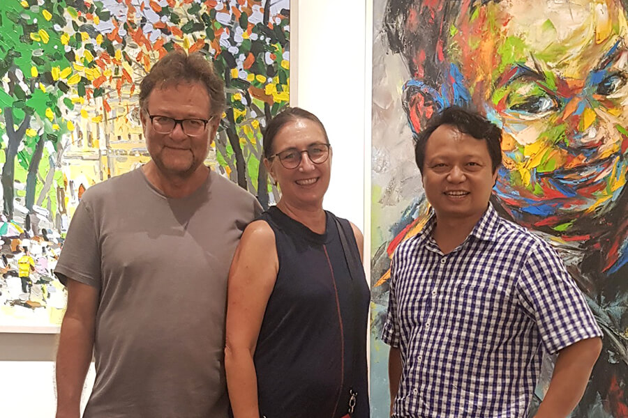 USA Client Nguyen Art - Vietnamese Paintings & Vietnamese Artists