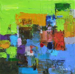 Untitle-013 - Vietnamese Oil Painting by Artist Danh Cuong