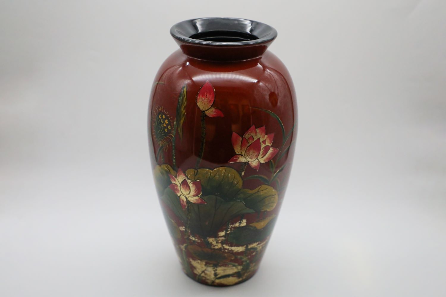 Vase of Early Dew 02 - Vietnamese Ceramic Vase by Artist Dinh Thi Thanh