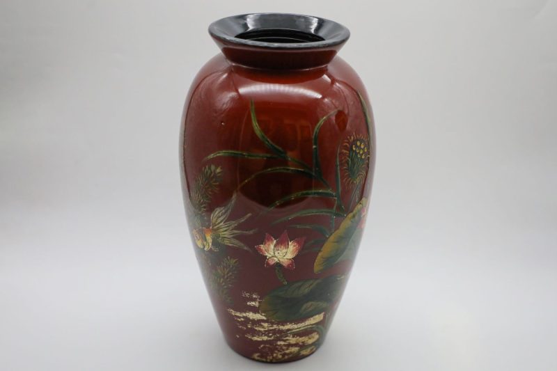 Vase of Early Dew 02 - Vietnamese Ceramic Vase by Artist Dinh Thi Thanh