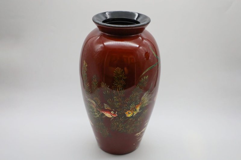 Vase of Early Dew 02 - Vietnamese Ceramic Vase by Artist Dinh Thi Thanh