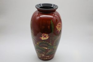 Vase of Early Dew 04 - Vietnamese Ceramic Vase by Artist Dinh Thi Thanh