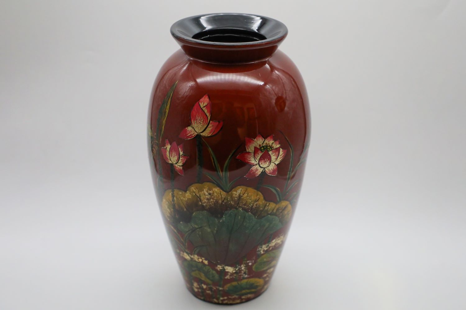 Vase of Early Dew 06 - Vietnamese Ceramic Vase by Artist Dinh Thi Thanh