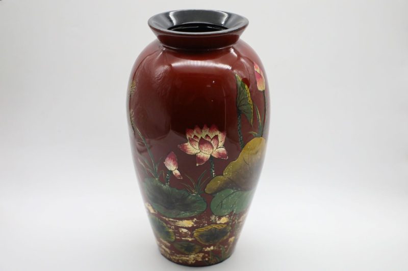 Vase of Early Dew 07 - Vietnamese Ceramic Vase by Artist Dinh Thi Thanh 1