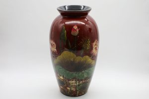 Vase of Early Dew 07 - Vietnamese Ceramic Vase by Artist Dinh Thi Thanh 1
