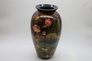 Vase of Peace 02 - Vietnamese Ceramic Vase by Artist Dinh Thi Thanh