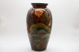 Vase of Peace 03 - Vietnamese Ceramic Vase by Artist Dinh Thi Thanh