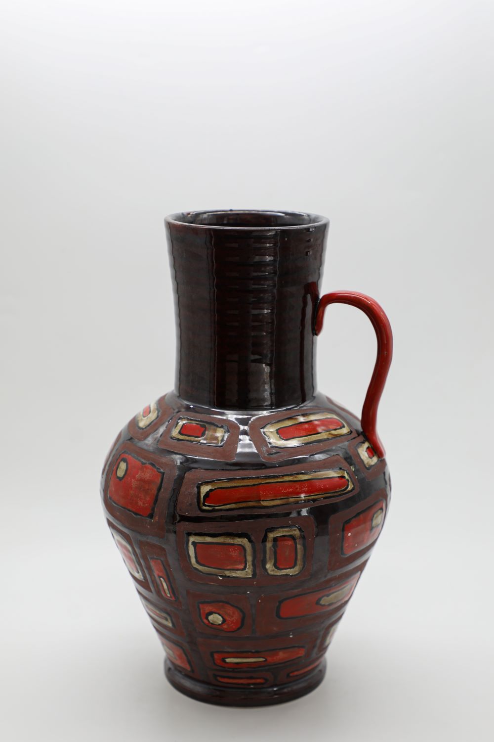 Vase of Windows - Vietnamese Ceramic Artwork by Artist Nguyen Thu Thuy