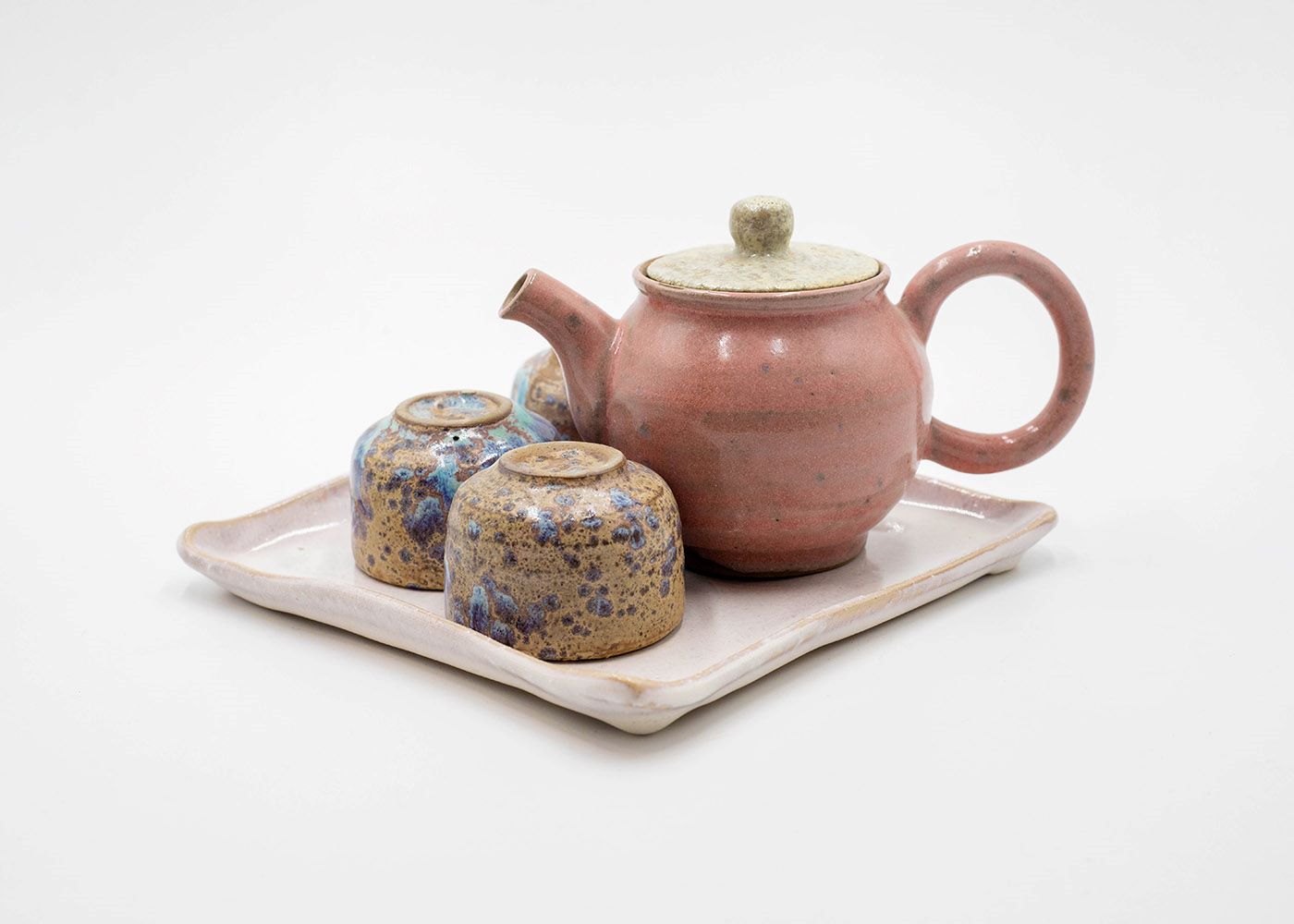 Victoria Ceramic Tea Pot and Cups