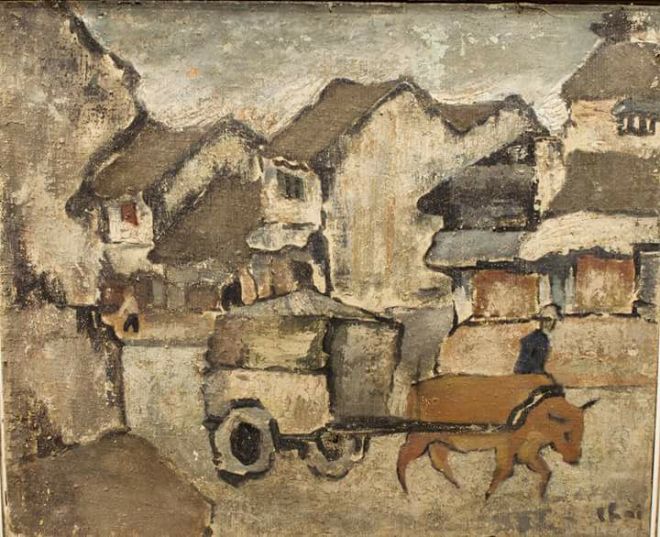 Vietnam Most Famous Paintings - Old Street