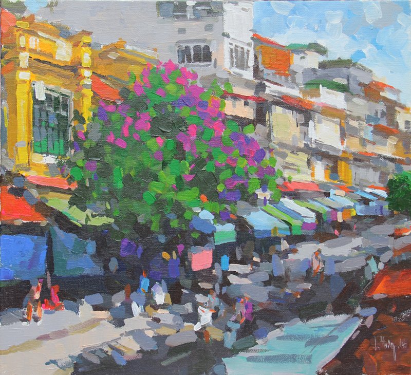 nguyen art gallery hanoi vietnamese artworks paintings art works