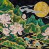 Moon Gazing - Vietnamese Paintings & Vietnamese Artists