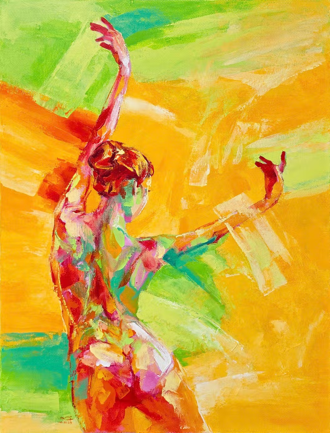 Dance of Dawnlight - Artist Mai Huy Dung