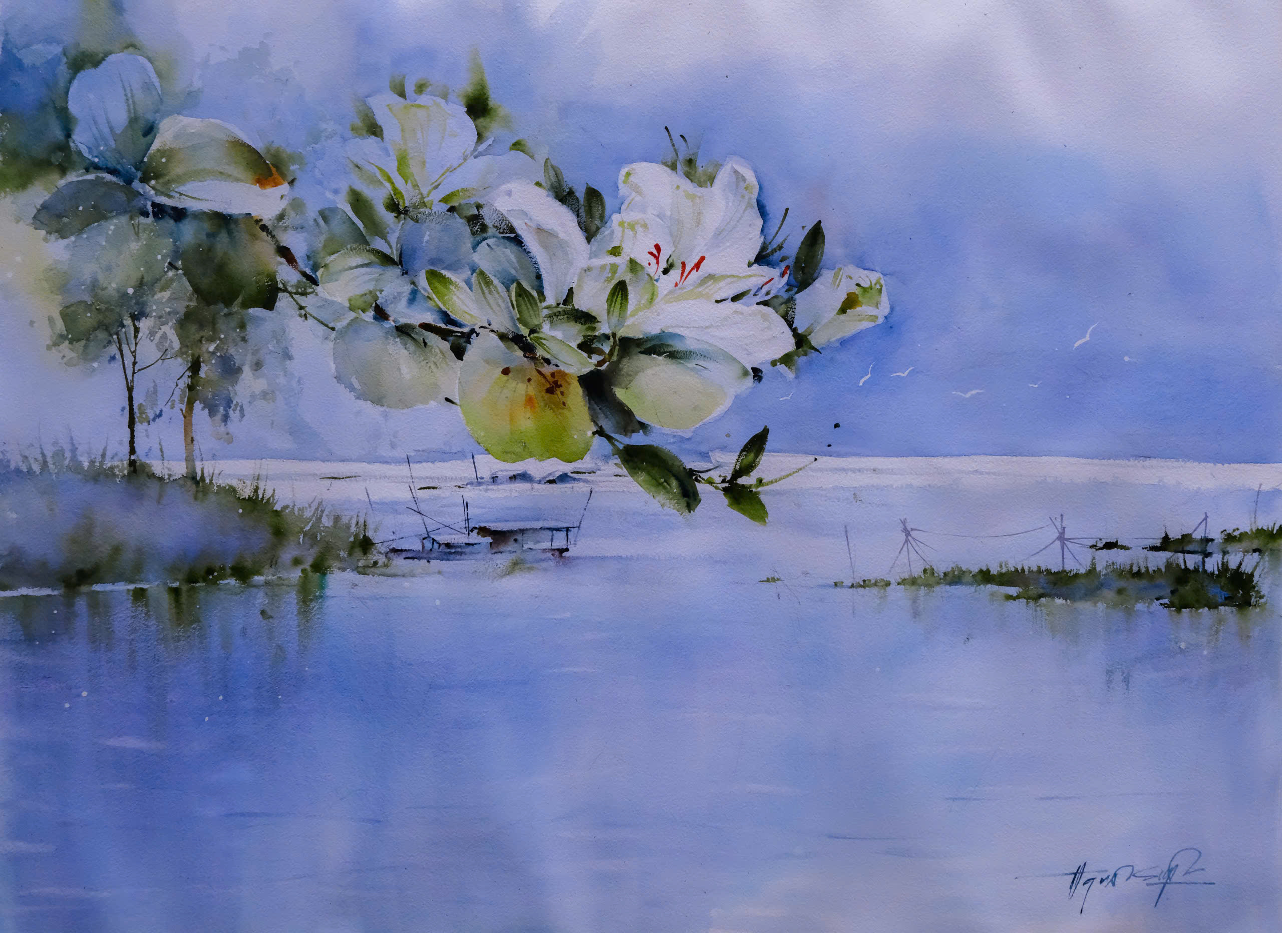 White Dance - Artist Dinh Duc