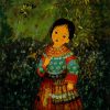 Spring Joy - Lacquer Painting by Artist Hoang Hoan