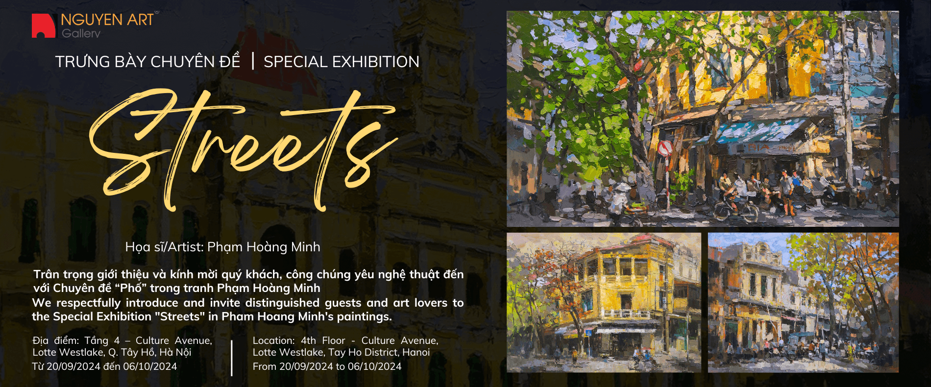 Special Exhibition "Quarter" - Artist Pham Hoang Minh Nguyen Art Gallery