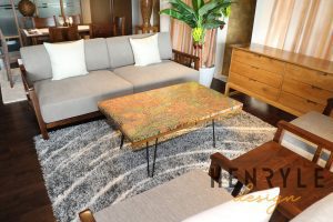 Wildflowers Colored-Pencil Coffee Table 4