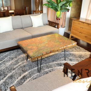 Wildflowers Colored-Pencil Coffee Table 4