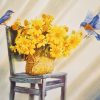 Winter's Afternoon - Vietnamese Watercolor Painting by Artist Nguyen Lam
