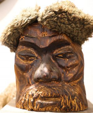 Wooden Portrait 75 - Bui Duc