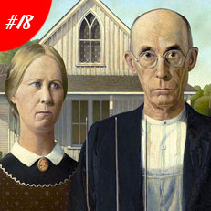 World Famous Paintings American Gothic