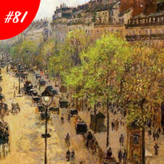 World Famous Paintings Boulevard Montmartre Spring