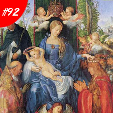 World Famous Paintings Feast Of The Rosary