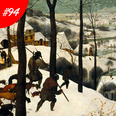 World Famous Paintings Hunters In The Snow