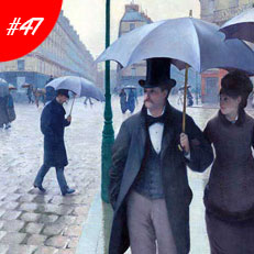 World Famous Paintings Paris Street In Rainy Weather