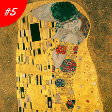 World Famous Paintings The Kiss