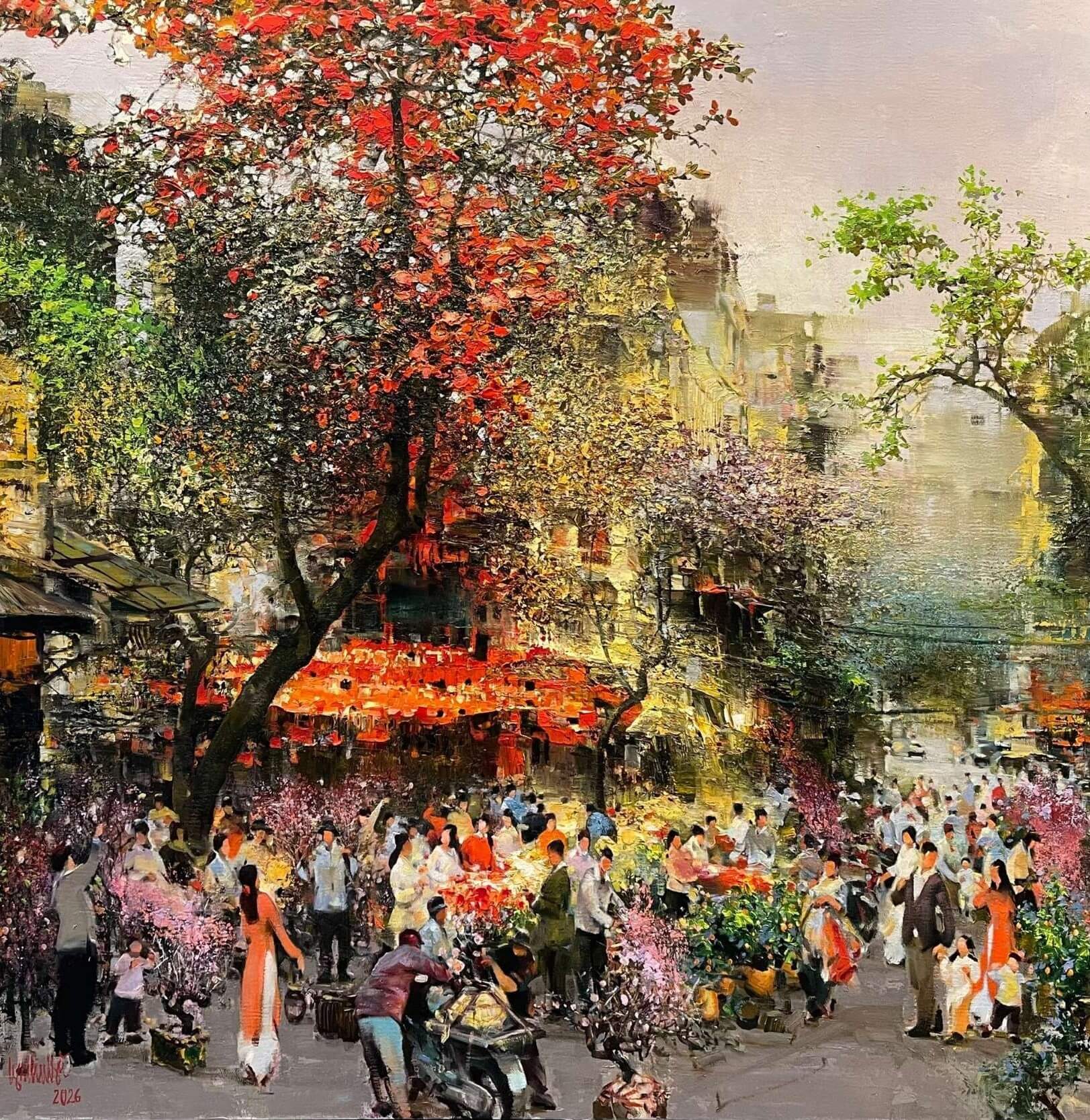 Spring Reunion - Artist Nguy Dinh Ha