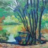 Yen Stream in Autumn - Artist Minh Chinh