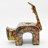 Zodiac Cat III - Vietnamese Lacquer Artwork by Artist Nguyen Tan Phat