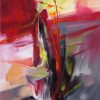 abstract 18 Vietnamese Acrylic on canvas by Artist Mai Huy Dung