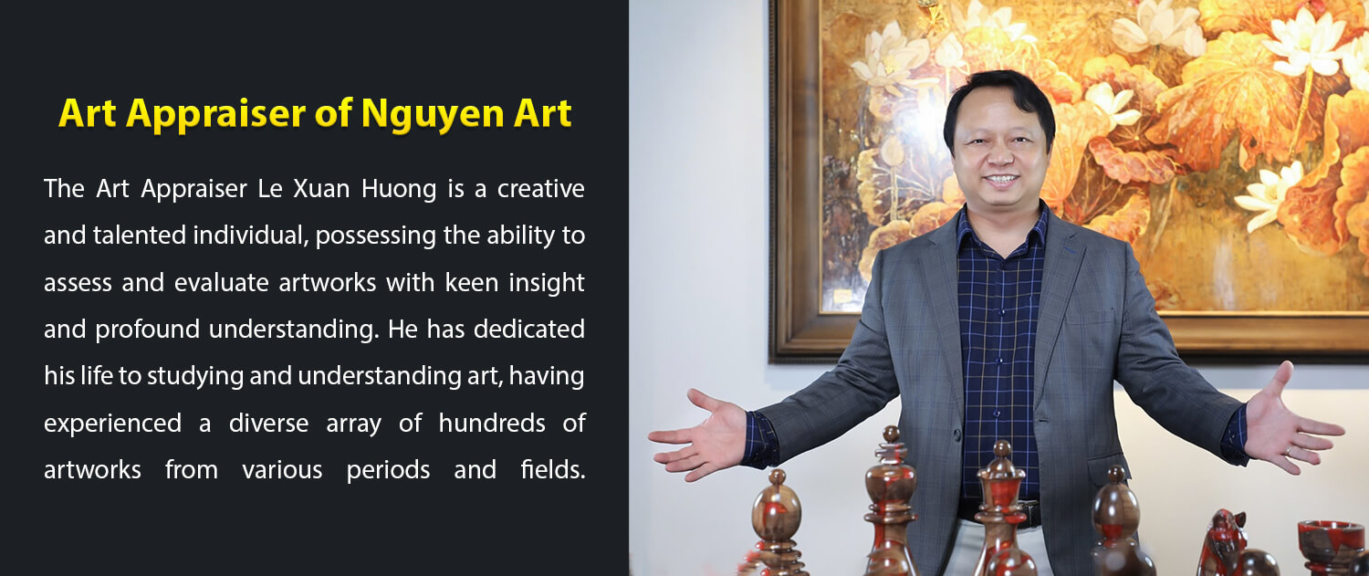 Banner Nguyen Art's Art Appraiser Le Xuan Huong