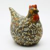 Beauteous Hen II - Vietnamese Lacquer Artworks by Artist Nguyen Tan Phat