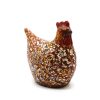 Beauteous Hen III - Vietnamese Lacquer Artworks by Artist Nguyen Tan Phat