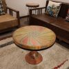 Diamond II Colored-Pencil Coffee Table - Nguyen Art Gallery