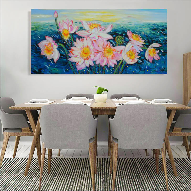 Paintings For Dining Room Nguyen Art, Paintings For Dining Room Area