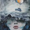Flying Adventure - Vietnamese Oil Painting by Artist Nguyen Tan Phat