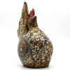 Golden Cock IV - Vietnamese Lacquer Artworks by Artist Nguyen Tan Phat