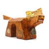 Golden Horse II - Vietnamese Lacquer Artworks by Artist Nguyen Tan Phat