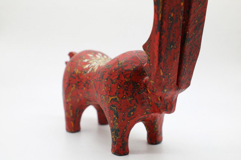 Great Reindeer - Vietnamese Lacquer Artworks by Artist Nguyen Tan Phat