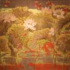 Pink Lotus 01 - Vietnamese Lacquer Paintings Flower by Artist Do Khai
