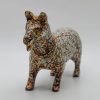 Honored Dog - Vietnamese Lacquer Artwork by Artist Nguyen Tan Phat