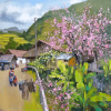 spring arrives