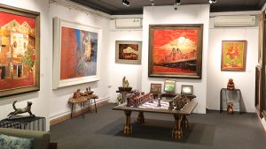 Art space at Nguyen Art Gallery