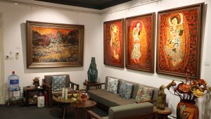 Art space at Nguyen Art Gallery