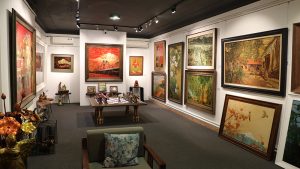 Art space at Nguyen Art Gallery