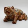 Little Tiger II - Vietnamese Lacquer Artworks by Artist Nguyen Tan Phat